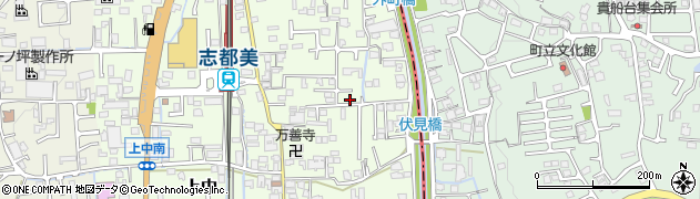 奈良県香芝市上中444周辺の地図