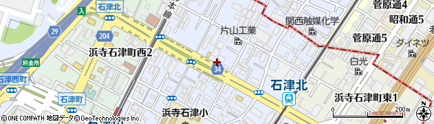 タイヤセレクト堺周辺の地図