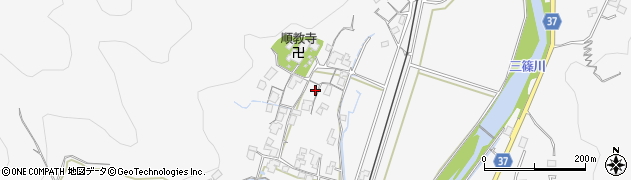 広島県広島市安佐北区白木町市川1278周辺の地図