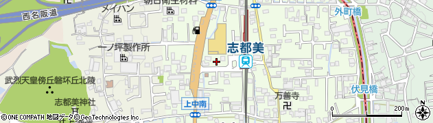奈良県香芝市上中2004周辺の地図