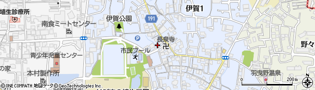 ＪＡ大阪南埴生周辺の地図