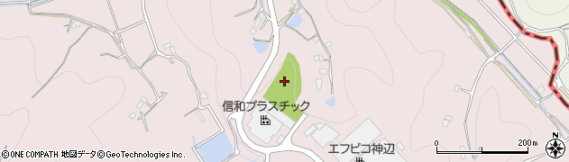 神辺工業団地公園周辺の地図