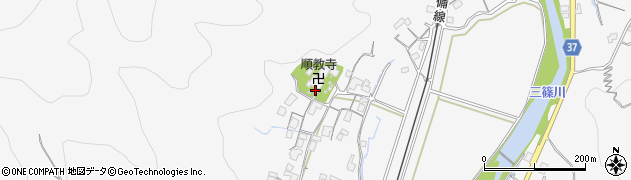 広島県広島市安佐北区白木町市川1245周辺の地図