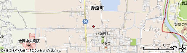 大阪府堺市北区野遠町287周辺の地図