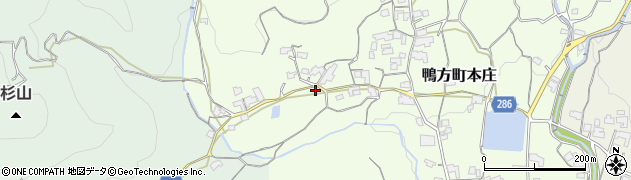 岡山県浅口市鴨方町本庄1893周辺の地図
