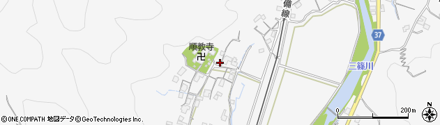 広島県広島市安佐北区白木町市川1139周辺の地図