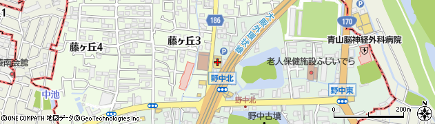 オートバックス藤井寺周辺の地図