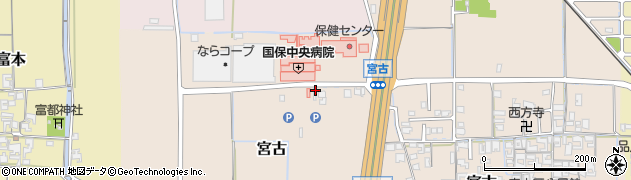 サン薬局　田原本中央店周辺の地図