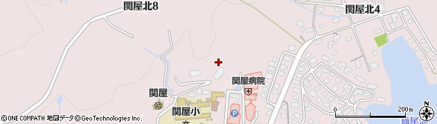 奈良県香芝市関屋北周辺の地図