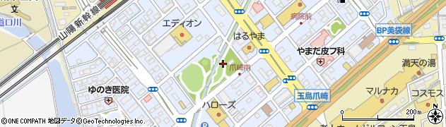 岡山県倉敷市新倉敷駅前周辺の地図