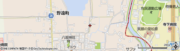 大阪府堺市北区野遠町252周辺の地図