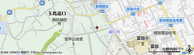 岡山県倉敷市玉島道口62周辺の地図