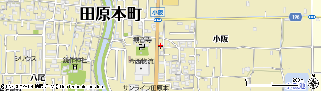 ミライフ関西株式会社奈良店周辺の地図