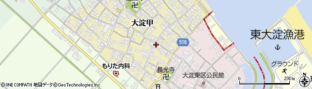 三和クリーニング店周辺の地図