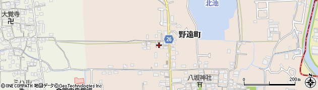 大阪府堺市北区野遠町476周辺の地図
