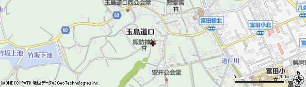 岡山県倉敷市玉島道口268周辺の地図