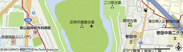 大阪府羽曳野市誉田6丁目周辺の地図
