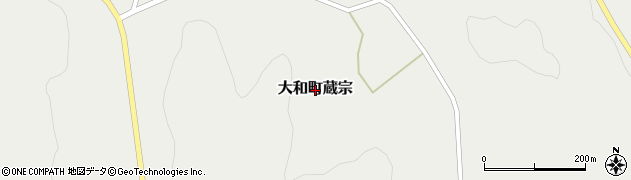 広島県三原市大和町蔵宗周辺の地図