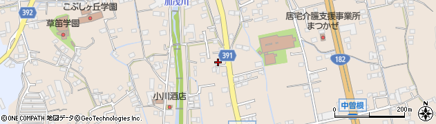 広島県福山市加茂町下加茂239周辺の地図