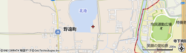 大阪府堺市北区野遠町259周辺の地図