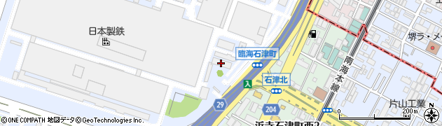日新製鋼株式会社　堺製造所エヌアイ情報システム周辺の地図