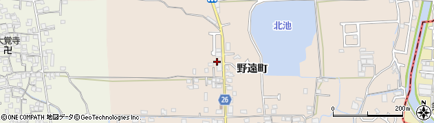 大阪府堺市北区野遠町392周辺の地図