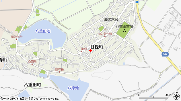 〒515-0835 三重県松阪市日丘町の地図