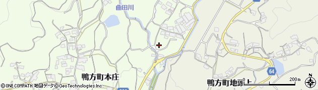 岡山県浅口市鴨方町本庄2468周辺の地図