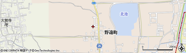 大阪府堺市北区野遠町394周辺の地図