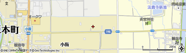 柳本田原本線周辺の地図
