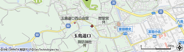 岡山県倉敷市玉島道口122周辺の地図