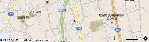 広島県福山市加茂町下加茂243周辺の地図