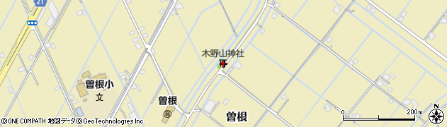 岡山県岡山市南区曽根261周辺の地図