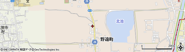 大阪府堺市北区野遠町387周辺の地図