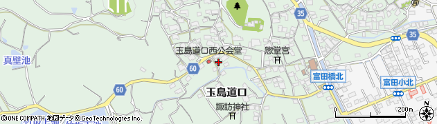 岡山県倉敷市玉島道口127周辺の地図
