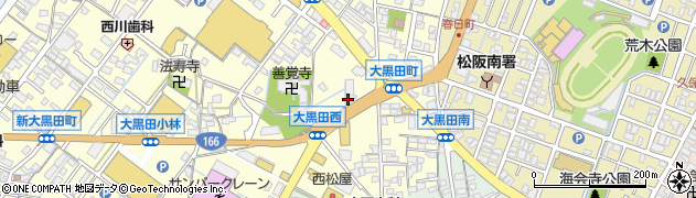 ガリバー松阪店周辺の地図
