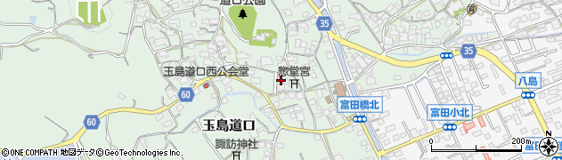 岡山県倉敷市玉島道口2812周辺の地図