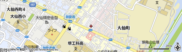 株式会社大阪テクノクラート　本社周辺の地図