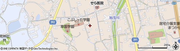 広島県福山市加茂町下加茂894周辺の地図