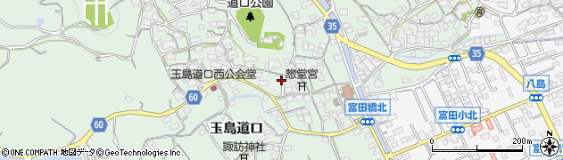 岡山県倉敷市玉島道口2432周辺の地図