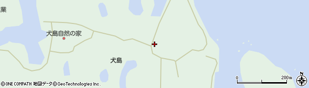 岡山県岡山市東区犬島266周辺の地図
