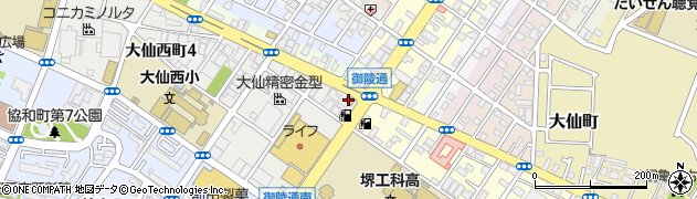 ジョリーパスタ大仙店周辺の地図