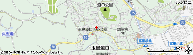 岡山県倉敷市玉島道口2425周辺の地図
