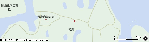 岡山県岡山市東区犬島235周辺の地図