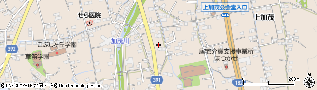 広島県福山市加茂町下加茂262周辺の地図