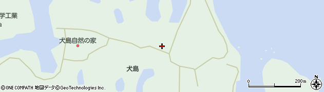 岡山県岡山市東区犬島274周辺の地図