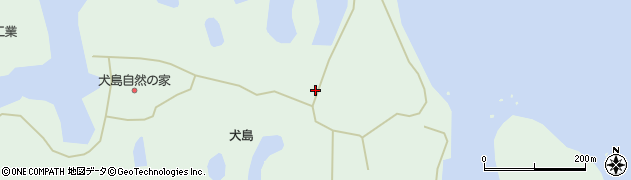岡山県岡山市東区犬島272周辺の地図
