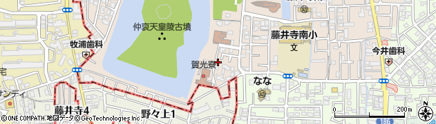 賀光寮・ポプラ周辺の地図