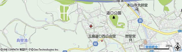 岡山県倉敷市玉島道口2384周辺の地図