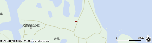 岡山県岡山市東区犬島312周辺の地図